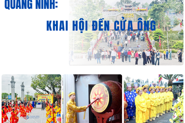 Quảng Ninh: Khai hội đền Cửa Ông