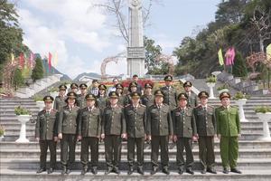 Thanh tra Bộ Công an tổ chức nhiều hoạt động ý nghĩa tại Cao Bằng
