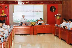 Công bố quyết định kiểm tra đối với Ban Thường vụ Tỉnh ủy Khánh Hòa