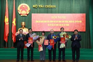 Công bố Nghị định của Chính phủ về cơ cấu tổ chức của Bộ Tài chính sau hợp nhất