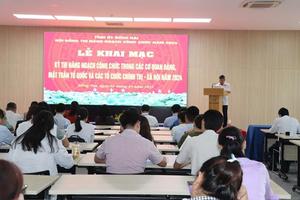 Đồng Nai có 52 thí sinh thi nâng ngạch công chức năm 2024