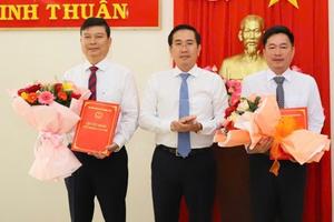 Ninh Thuận: Công bố về công tác cán bộ