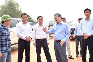 Tuyên Quang: Yêu cầu bàn giao mặt bằng cho đơn vị thi công trước 7/4