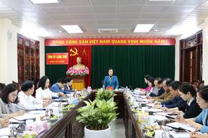 Lạng Sơn đẩy mạnh cải cách hành chính trong lĩnh vực tổ chức xây dựng đảng