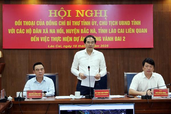 Thanh tra Chính phủ phối hợp cùng tỉnh Lào Cai đối thoại với 8 hộ dân huyện Bắc Hà