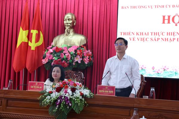 Ban Thường vụ Tỉnh uỷ Đắk Lắk và Phú Yên họp bàn phương án hợp nhất