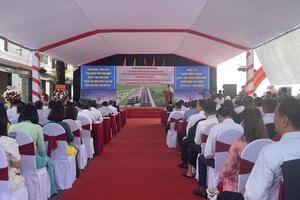 Bình Định khánh thành dự án Tuyến đường kết nối từ trung tâm thị xã An Nhơn đến đường ven biển phía Tây đầm Thị Nại