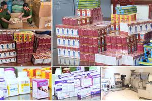 Tăng cường kiểm tra các sản phẩm sữa, thuốc, thực phẩm bảo vệ sức khoẻ