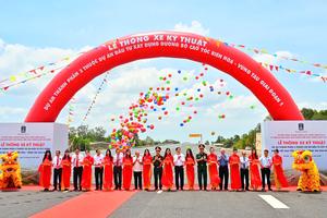 Thông xe kỹ thuật Dự án thành phần 3 cao tốc Biên Hòa - Vũng Tàu