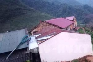 Thanh Hoá: Gần 60 ngôi nhà bị tốc mái, hư hỏng tại huyện Mường Lát