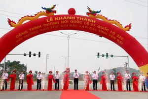 Yên Bái khánh thành công trình giao thông trọng điểm kết nối Quốc lộ 32C với Cao tốc Nội Bài – Lào Cai