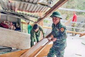 Thanh Hoá: Khắc phục xong gần 60 ngôi nhà ở bị thiệt hại do dông lốc