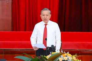 Phát biểu của Tổng Bí thư Tô Lâm tại buổi gặp mặt lão thành Cách mạng, người có công nhân kỷ niệm 50 năm Ngày Giải phóng miền Nam, thống nhất đất nước