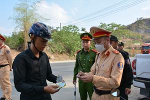 Lạng Sơn thực hiện đợt cao điểm đảm bảo trật tự, an toàn giao thông dịp nghỉ lễ 30/4 - 1/5