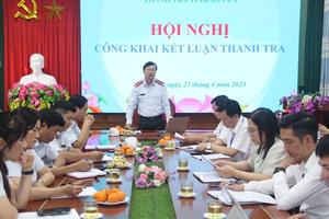 Thanh tra tỉnh Sơn La công bố kết luận thanh tra tại UBND huyện Yên Châu