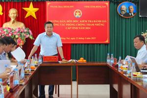 Thanh tra Chính phủ kiểm tra, đánh giá công tác phòng, chống tham nhũng tại Đồng Nai
