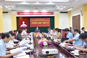 Làm tốt công tác kiểm tra, giám sát, thanh tra để phòng ngừa và phát hiện, xử lý tham nhũng, tiêu cực