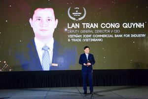 Phó tổng Giám đốc VietinBank nhận Giải thưởng “Nhà Lãnh đạo IT của năm”