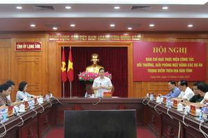 Lạng Sơn: Đẩy nhanh tiến độ giải phóng mặt bằng và thi công xây dựng các công trình trọng điểm