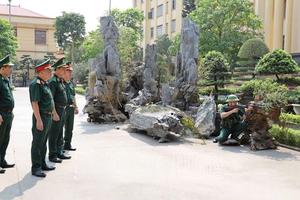 Đoàn công tác Bộ Quốc phòng kiểm tra công tác sẵn sàng chiến đấu tại Bộ Chỉ huy BĐBP tỉnh Nam Định