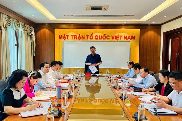 Đảng ủy Mặt trận Tổ quốc sắp xếp các cơ quan báo chí theo hướng tinh gọn tối đa