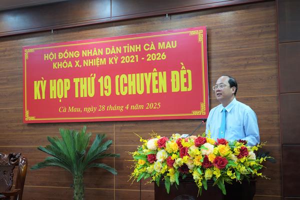 Cà Mau: Thông qua nghị quyết chủ trương hợp nhất tỉnh Bạc Liêu và tỉnh Cà Mau