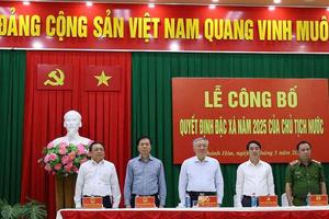 Trại giam A2 có 69 phạm nhân được đặc xá tha tù