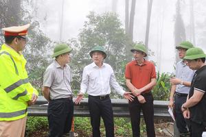 Vĩnh Phúc: Triển khai các biện pháp an toàn cho người dân tham gia giao thông trên Quốc lộ 2B và thị trấn Tam Đảo