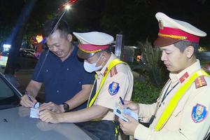 Thanh Hóa: Xử phạt 294 trường hợp vi phạm về nồng độ cồn trong dịp nghỉ lễ