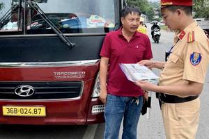 Vĩnh Phúc: Xử lý gần 500 trường hợp vi phạm trật tự an toàn giao thông trong dịp lễ 30/4 - 1/5