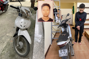 Thanh Hoá: Bắt giữ đối tượng trộm cắp xe máy tại huyện Yên Định