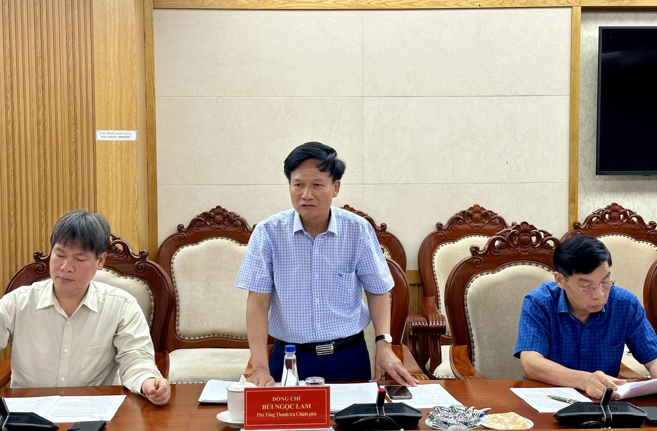 Bộ Nội vụ bàn giao Thanh tra Bộ về Thanh tra Chính phủ