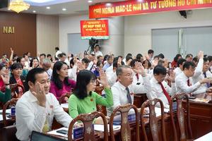 HĐND tỉnh Đồng Nai thông qua chủ trương sắp xếp đơn vị hành chính