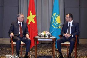 Việt Nam là đối tác tin cậy, quan trọng của Kazakhstan tại Đông Nam Á