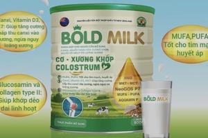 TP Hồ Chí Minh: Phát hiện sữa giả Bold Milk trước khi tiêu thụ