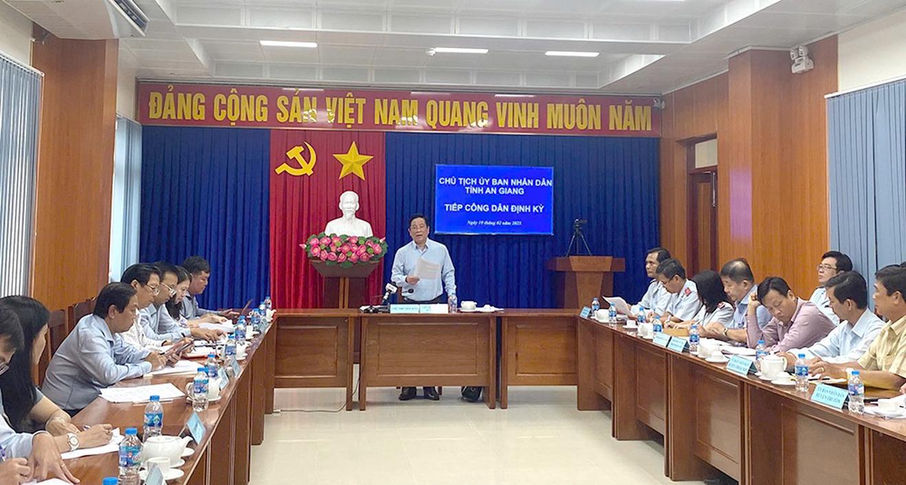 An Giang: Tăng cường phối hợp tiếp công dân phục vụ Kỳ họp thứ 9, Quốc hội khóa XV