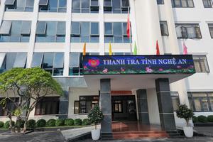 Ban Thường vụ Tỉnh ủy Nghệ An thống nhất 155 biên chế cho Thanh tra tỉnh sau sắp xếp