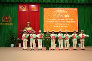 Bình Thuận: Nhiều lãnh đạo, chỉ huy Công an tỉnh tình nguyện nghỉ hưu trước tuổi