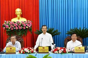 Đảm bảo tiến độ, chất lượng cao tốc Châu Đốc - Cần Thơ - Sóc Trăng đoạn qua An Giang