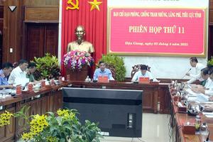 Hậu Giang: Tổ chức 2 cuộc tuyên truyền pháp luật về phòng, chống tham nhũng, tiêu cực với 114 người tham dự