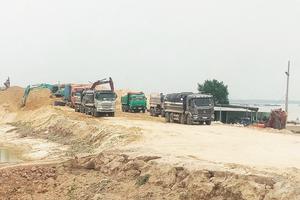 An Giang: Kiểm tra hoạt động khai thác khoáng sản trên địa bàn thành phố Long Xuyên