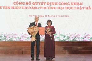 PGS.TS Tô Văn Hòa giữ Quyền Hiệu trưởng Trường Đại học Luật Hà Nội