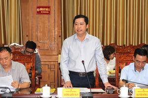 Tổ Công tác số 01 - Thanh tra Chính phủ làm việc tại Thái Bình