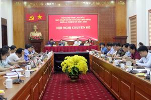 Lai Châu quán triệt kế hoạch về Đại hội Đảng bộ các cấp tiến tới Đại hội lần thứ XIV của Đảng