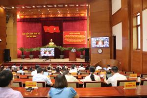 Tỉnh Hòa Bình đạt 77,4/100 điểm đánh giá công tác phòng, chống tham nhũng năm 2024