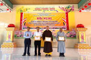 Bình Thuận: Điểm sáng từ mô hình “Phật tử Chùa Phước Điền tham gia đảm bảo an ninh trật tự”