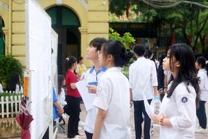 Thi lớp 10 ở Hà Nội: Trường nào có tỷ lệ chọi cao nhất?