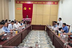Tổ công tác số 2 Thanh tra Chính phủ làm việc với tỉnh Hà Tĩnh về các vụ KNTC kéo dài