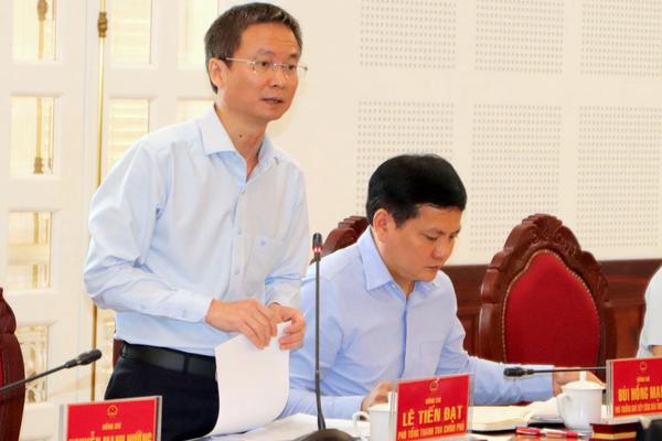 Tổ công tác số 2 của Thanh tra Chính phủ làm việc với 7 tỉnh về các vụ việc khiếu nại, tố cáo phức tạp, kéo dài