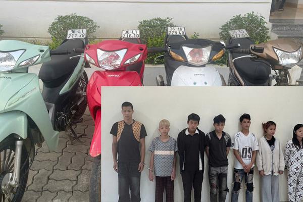 Thanh Hóa: Khởi tố 7 đối tượng gây ra nhiều vụ trộm cắp xe máy liên huyện